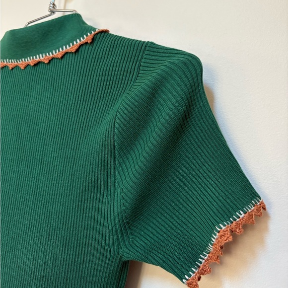 NWOT By Anthropologie Sweater Mini Dress Size Small - Picture 10 of 12